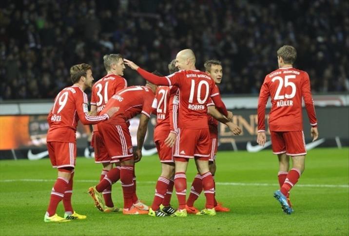 Bayern Munich maintain unbeaten lead in Bundesliga
