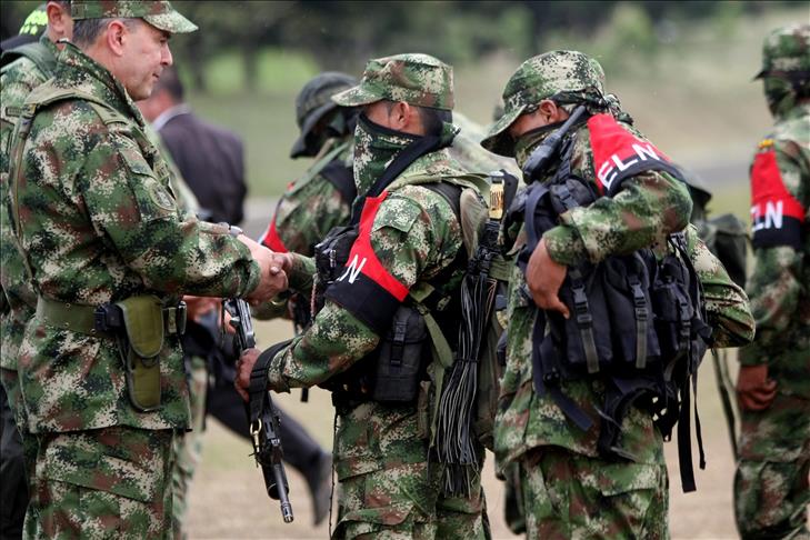 The National Liberation Army rebels confirm talks with FARC guerrillas in Colombia
