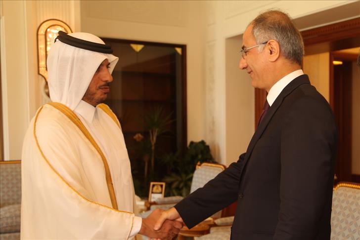 Turkey's interior minister meets Qatari emir