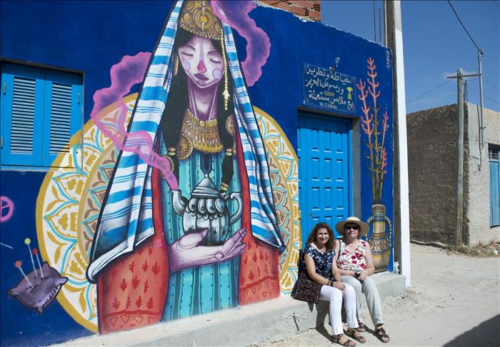 Otok Djerba u Tunisu turistička atrakcija zbog uličnih grafita