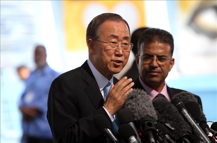 UN chief 'concerned' over suspension of Cyprus talks