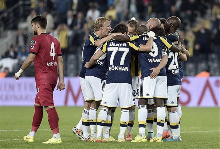 Football: Fenerbahce beat Genclerbirligi in last minute