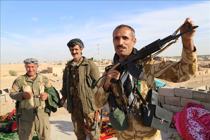 Peshmerga fighters ready to go to Kobani