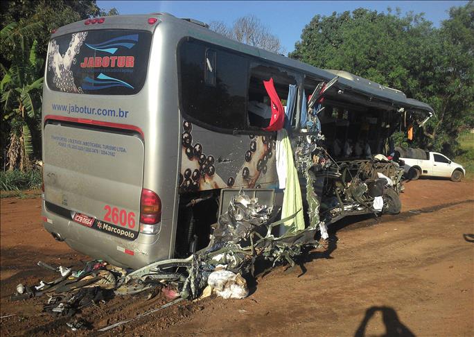 School bus, truck accident kills 11 in Brazil
