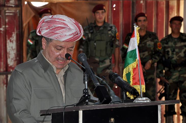 Barzani: Turkish, US support sent peshmerga to Kobani