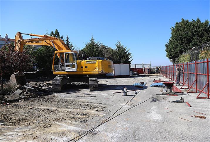 Üsküdar'da yapılması planlanan cami inşaatı durduruldu