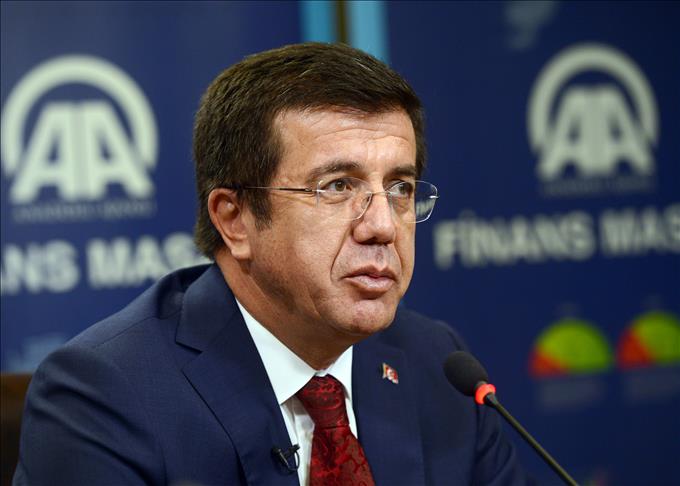 Turkish economy minister: Central Bank should cut rate