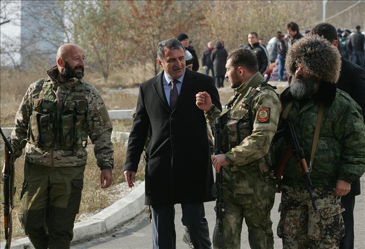 Russia recognizes east Ukraine elections