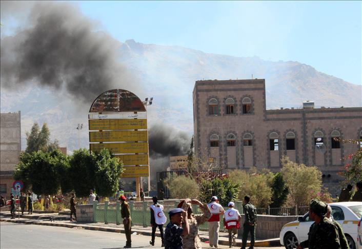Blast, clashes heard near Sanaa airport