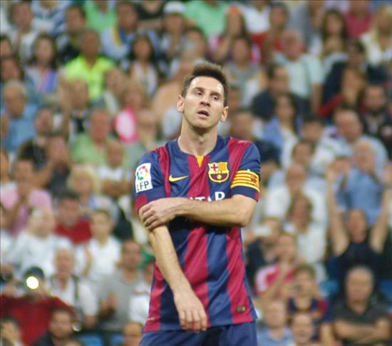 Barcelona star Messi equals Champions League record
