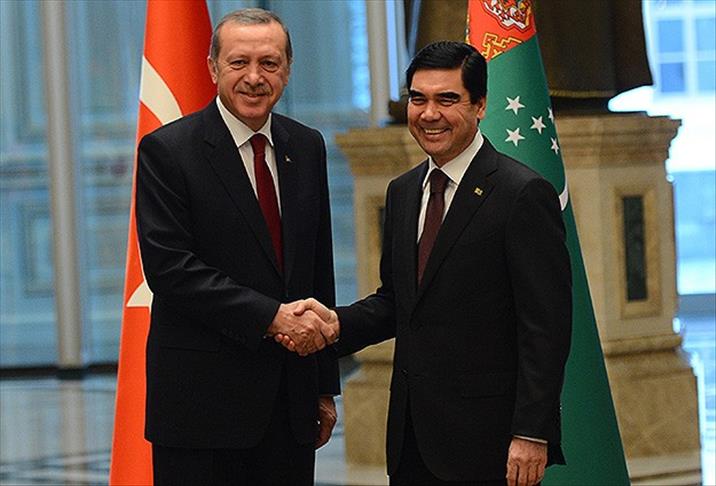 أردوغان: علاقاتنا الوثيقة مع تركمانستان ستزداد قوة في المستقبل