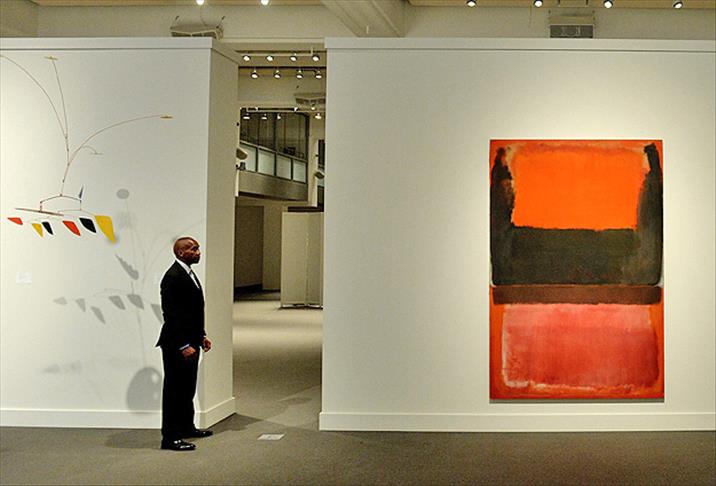 Rothko'nun iki eseri 76,6 milyon dolara satıldı