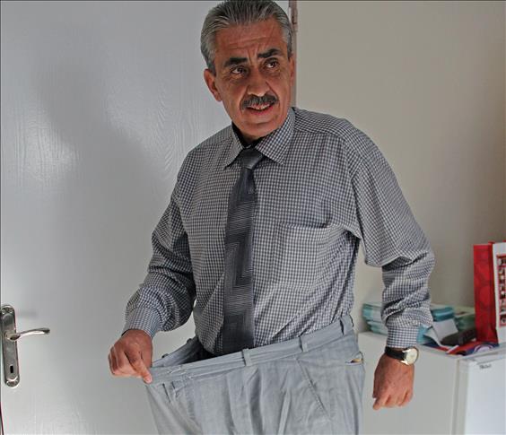 Fearing divorce, obese Turkish man sheds 63 kilos