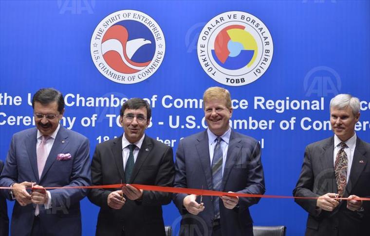 La Chambre de commerce des EtatsUnis ouvre un bureau en Turquie