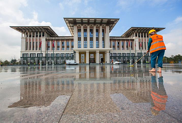 Cumhurbaşkanlığı Sarayı'nda ilk resepsiyon öğretmenlere