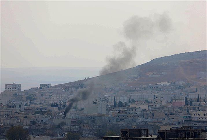 Kobani'nin doğusunda çatışmalar şiddetlendi