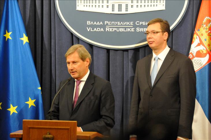 Commissioner Hahn eyes Serbian entry to EU bloc