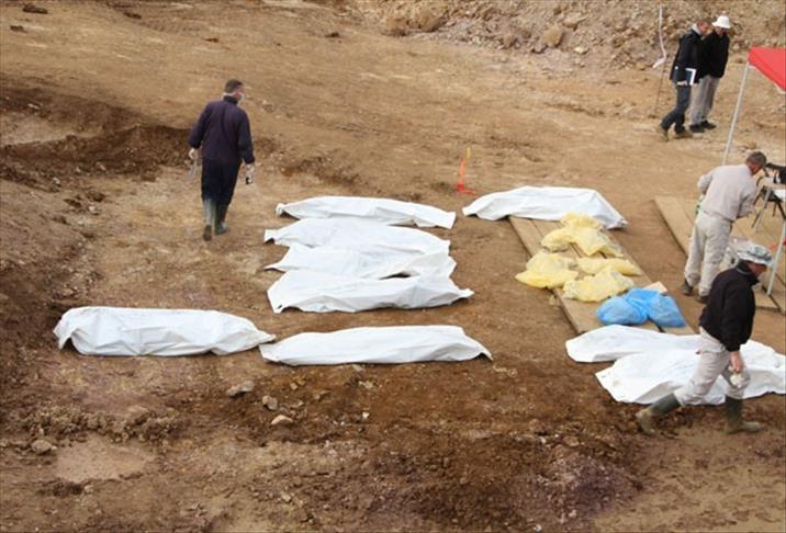Irak'ta sel sularının altından toplu mezar çıktı