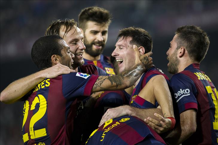 Messi sets new Champions League scoring record