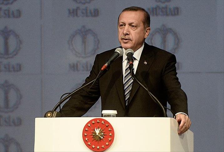 Erdogan: Media distorted words on women's rights