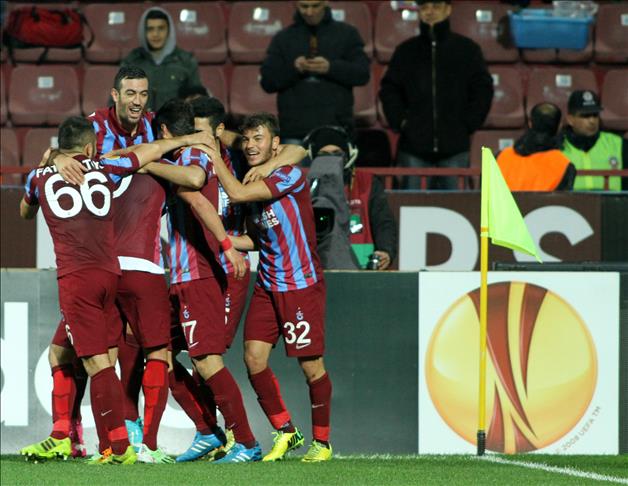 Trabzonspor qualify for knockout stage in Europa League