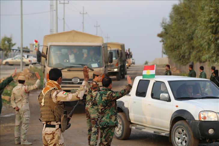 Fresh Iraqi Peshmerga unit enters Kobani through Turkey