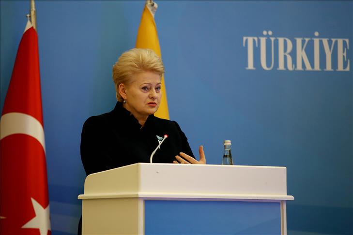 Lithuania vows to support Turkish EU bid