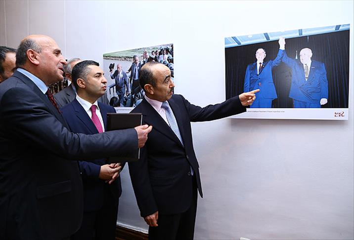AA ve AzerTac "Haydar Aliyev Fotoğraf Sergisi" düzenledi