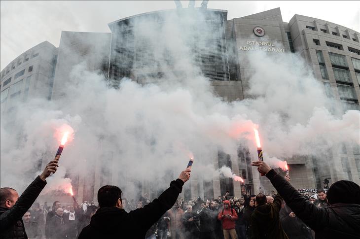 Football fans on trial for trying to 'oust' Turkish gov't