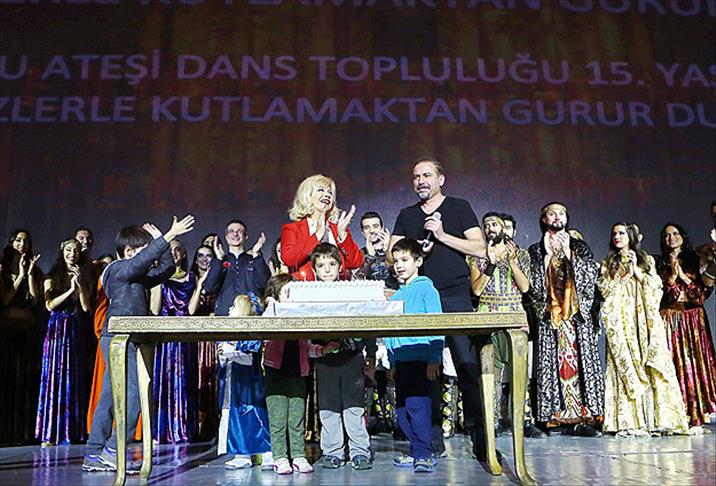 Anadolu Ateşi 15. yılını sahnede kutladı