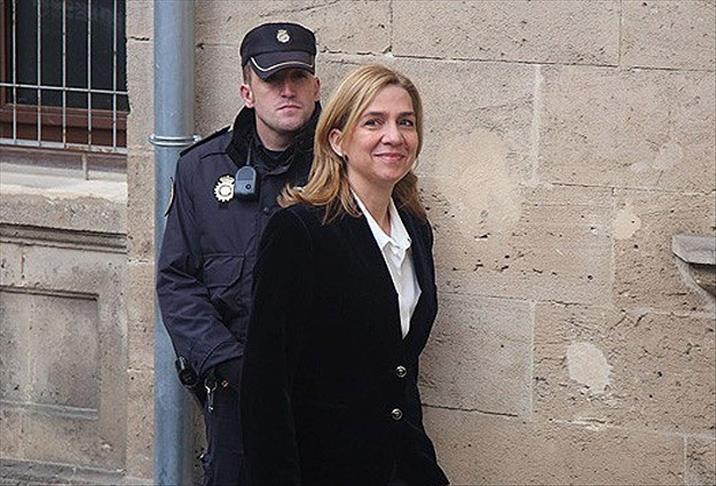 Spain’s Princess Cristina to face trial for tax fraud