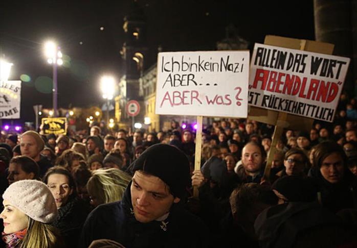 В Германии прошла акция протеста против действий PEGIDA