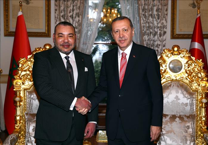Erdoğan reçoit le roi du Maroc à Istanbul