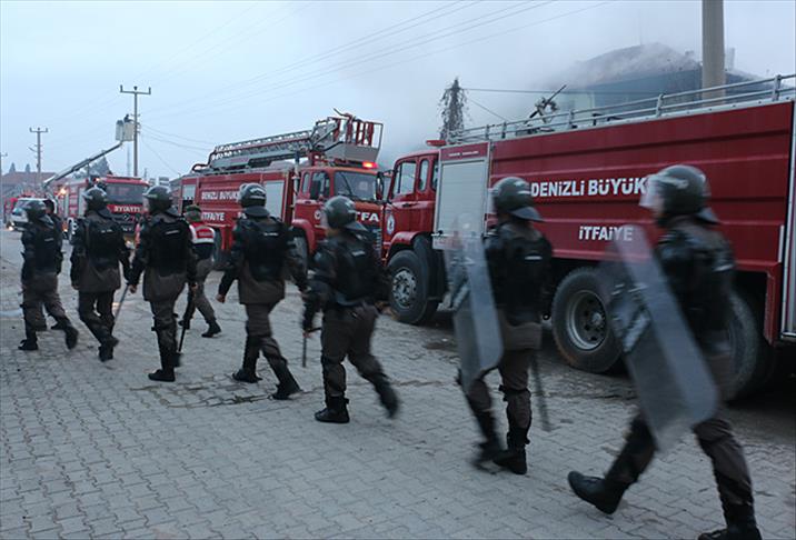 Denizli Honaz'da gerginlik