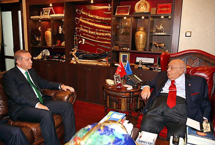 Cumhurbaşkanı Erdoğan'dan Demirel'e taziye ziyareti