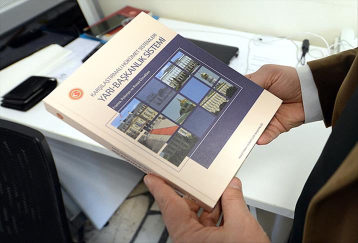 "Yarı Başkanlık Sistemi" araştırması kitaplaştırıldı