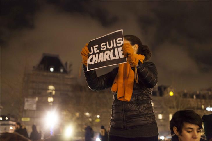 Manifestations dans l'ensemble de l'Europe en solidarité avec Charlie Hebdo