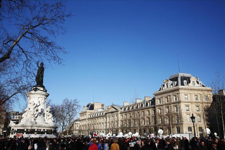 Huit dirigeants africains à la marche républicaine de Paris