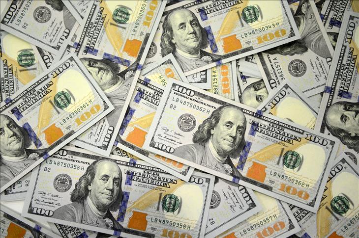 Dollar hits two-week high against Turkish Lira