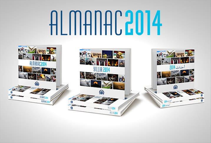 Anadolu Agency's 2014 almanac set to hit stores