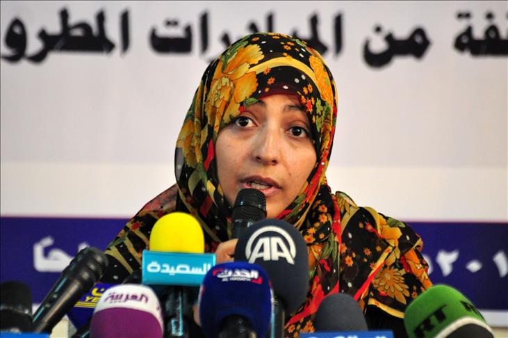 Yemeni Nobel laureate activist condemns Houthis