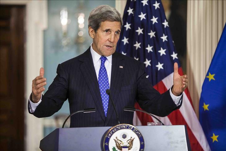 John Kerry: Ukraine rebels engaged in ‘blatant land-grab’