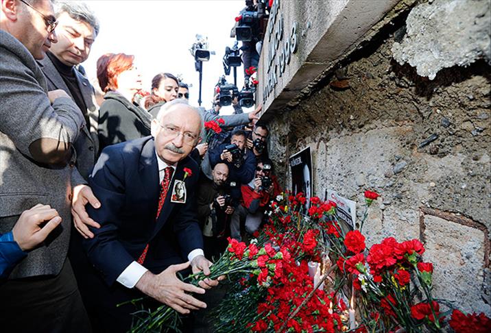 Uğur Mumcu için anma töreni