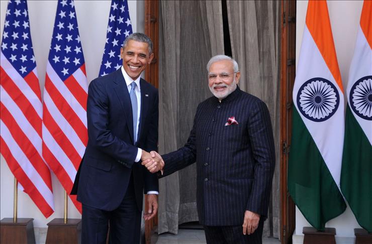 US president starts historic India trip