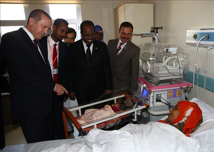 Turkish president inaugurates hospital in Somalia