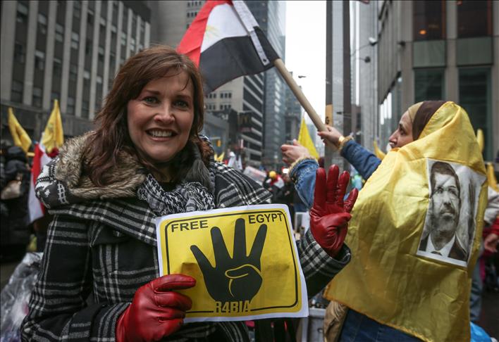 Egyptians hold anti-coup rally in New York