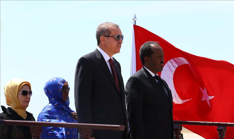 Erdogan entame une visite officielle à Mogadiscio