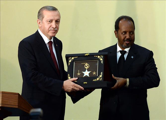 Somali president lauds Turkey's support
