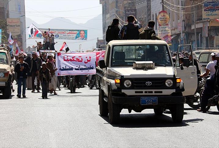 Houthis deployed in Sanaa ahead of protest by opponents