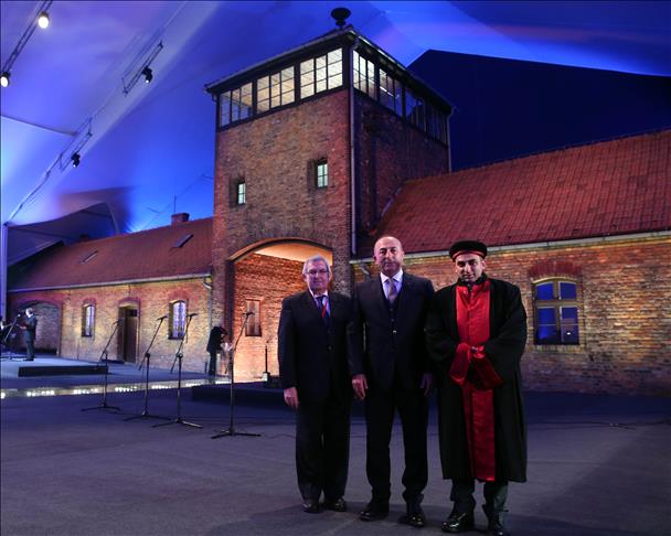 Turkish FM attends Auschwitz-Birkenau commemorations